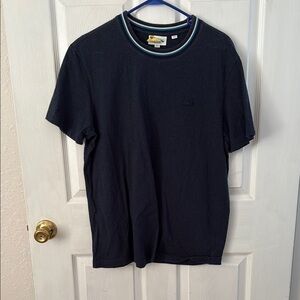 Lacoste Navy Blue Short Sleeve Tee